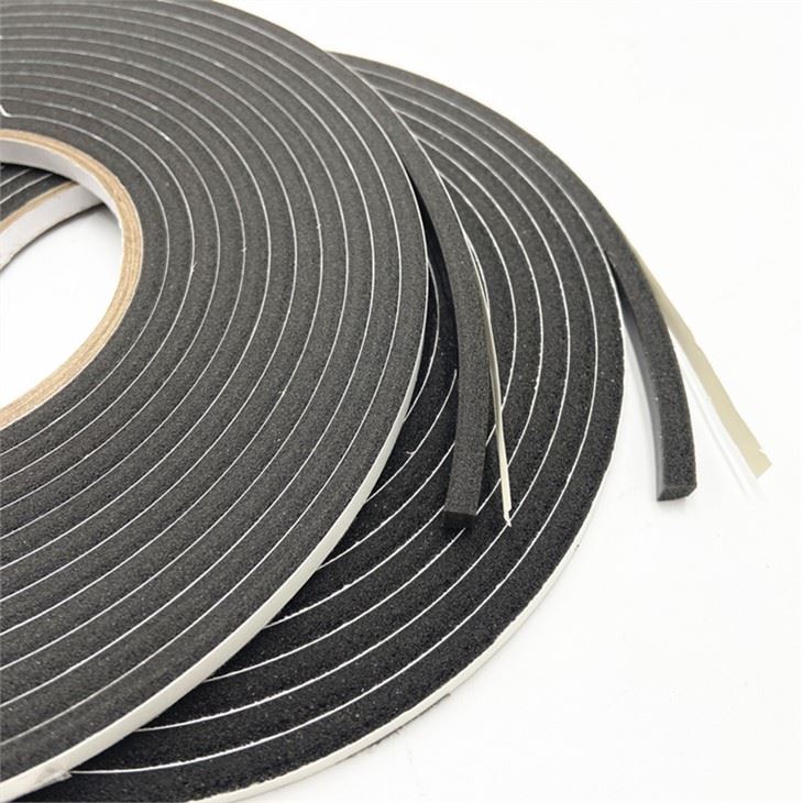 Black PVC Foam Sealing Tape