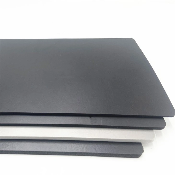 Self-extinguishing PVC foam